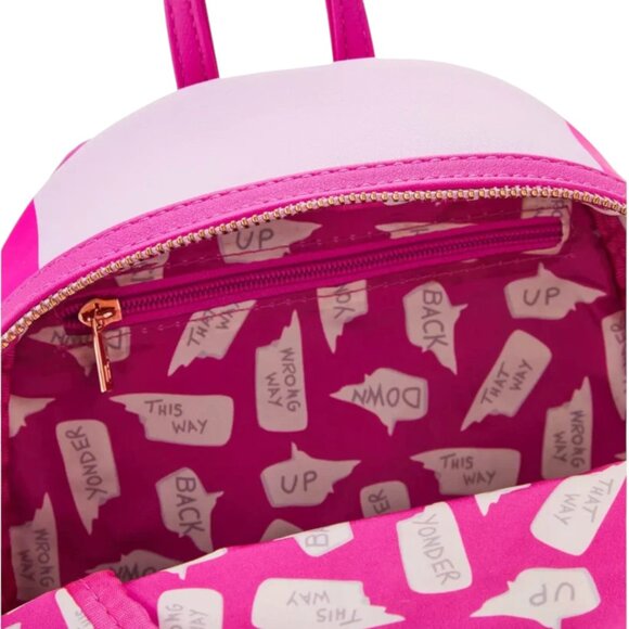 Loungefly Disney Alice in Wonderland Cheshire Cat Sequined Mini Backpack